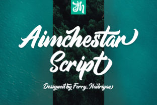 Aimchestar Script: A Casual Font with Modern Brand Appeal