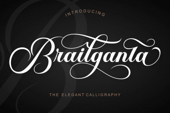 Brailganta Script: A Designer's Guide to This Elegant Typeface