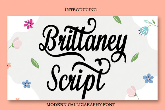 Brittaney Script: Adding Handwritten Warmth to Your Designs
