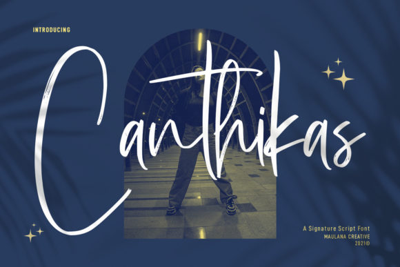 Canthikas Script: Elevate Your Design with Luxury Typography