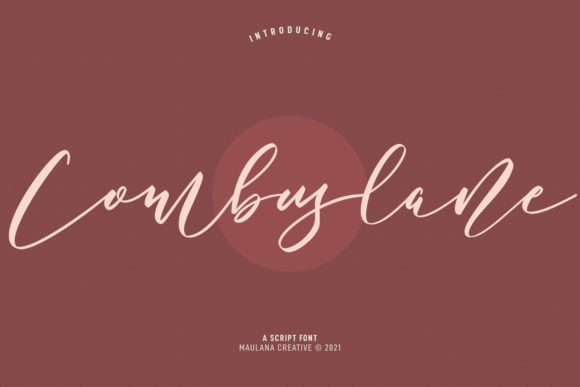 Combuslane Script: Elevating Modern Design with Luxurious Typography