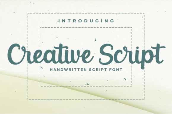 Creative Script: Bringing Warmth and Personality to Your Designs