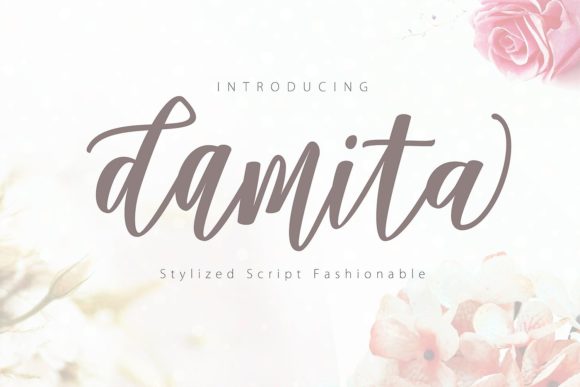 Damita Script: A Modern Calligraphy Font for Elegant Design