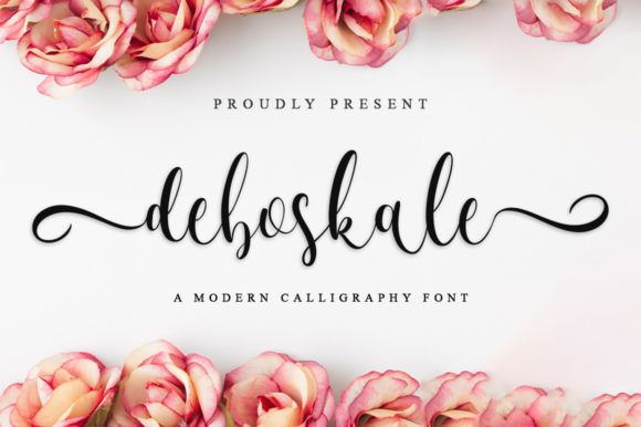 Deboskale Script: Elegant Handwritten Typography for Modern Design