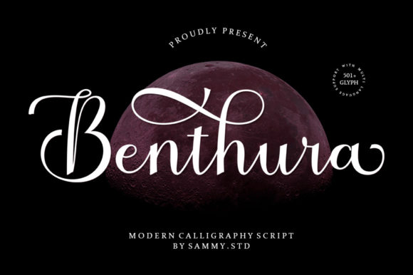 Exploring the Elegance of Benthura Script in Modern Design