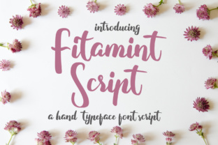 Fitamint Script: The Handwritten Font for Heartfelt Branding