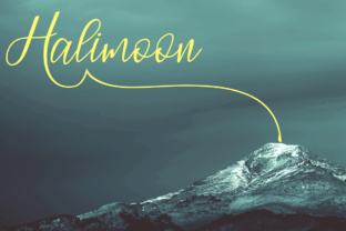 Halimoon Script: A Versatile Font for Modern Design