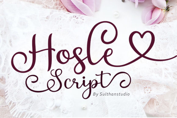 Hosle Script: A Ravishing Font for Modern Design
