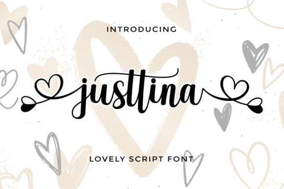 Justtina Script: The Elegant Typeface for Romantic Projects