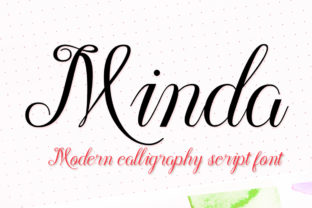 Minda Script: Your Go-To Font for Elegant, Standout Designs