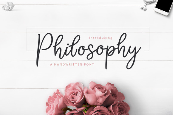 Philosophy Script: A Monoline Typeface for Elegant Branding