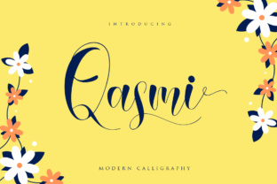 Qasmi Script: A Modern Calligraphy Font for Timeless Designs