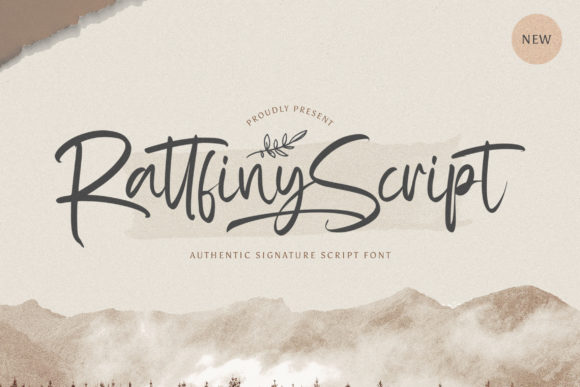 Rattfiny Script: The Handwritten Font for Elegant, Human-Centered Design