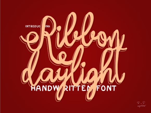 Ribbon Daylight Script: A Font That Feels Like a Celebration