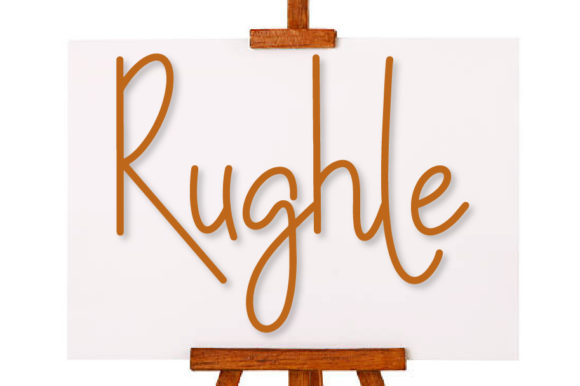 Ruglhe Script: The Handwritten Font with Endless Personality