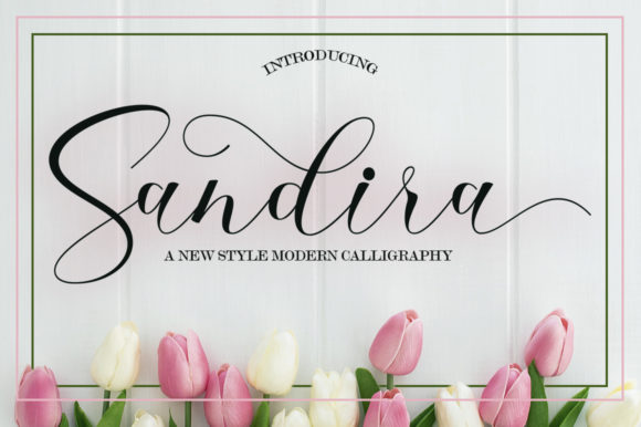 Sandira Script: A Modern Font for Playful Designs
