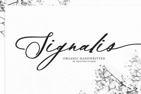 Signalis Script: Modern Typography for Branding